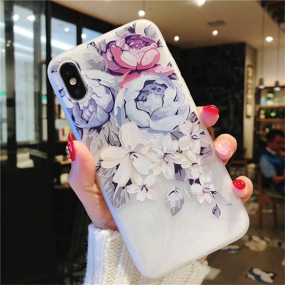 11 Pro Luxury 3D Silicone Case For iPhone 6 7 6S 8 Plus 5S SE X XS MAX XR Shockproof Flower Phone Case For iPhone 6 7 Case Girl 11 Pro Luxury 3D Silicone Case For iPhone 6 7 6S 8 Plus 5S SE X XS MAX XR Shockproof Flower Phone Case For iPhone 6 7 Case Girl Material : For iPhone 5 5S SE|For iPhone 6 6S|For 6 Plus 6S Plus|For iPhone 7|For iPhone 7 Plus|For iPhone 8|For iPhone 8 Plus|For iPhone X|For iPhone XS|For iPhone XS Max|For iPhone XR|For iPhone 11|For iPhone 11 Pro|For iPhone 11Pro Max