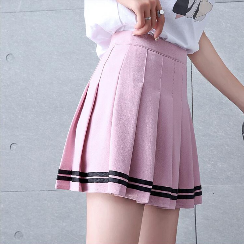 High Waist A-Line Skirt