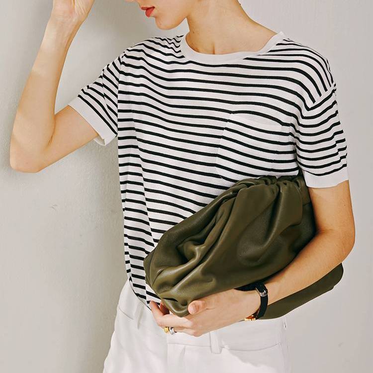 Women Simple Dumplings Messenger Bag Designer Retro 2019 New Fashion Cloud Female Crossbody Shoulder Bag Tide Handbag Clutch Bag Color : Black L 28cm|Green L 28cm|Khaki L 28cm|White L 28cm|Black S 21cm|Green S 21cm|Khaki S 21cm|White S 21cm|Black XL 38cm|Green XL 38cm|Brown XL 38cm|White XL 38cm|Khaki XL 38CM|White S 23cm|Black S 23cm|Khaki S 23cm 