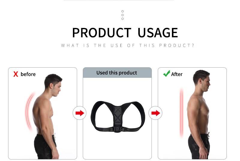 VIP DropShipping Medical Clavicle Posture Corrector Adult Children Back Support Belt Corset Orthopedic Brace Shoulder Correct